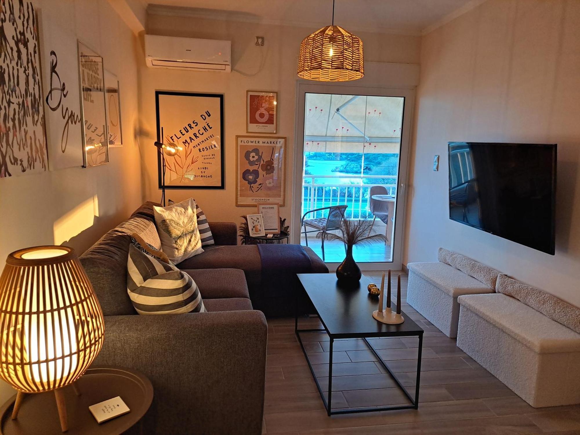 Amazing Sea View Apartment Καλύβια Θορικού Εξωτερικό φωτογραφία